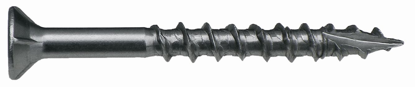 POWERS SCREW T17 TIMBER DECK SQ DR SS 304 10-8 X 65 - POWERS